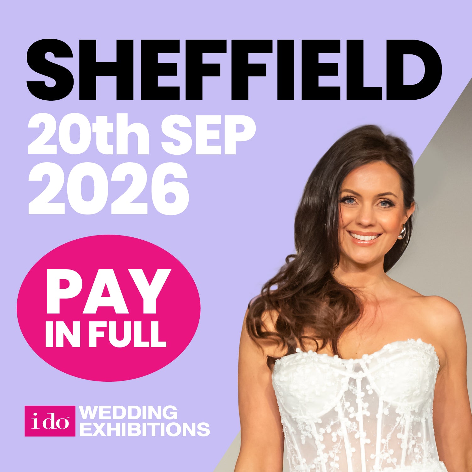Exhibit at the I Do Sheffield Wedding Exhibition 20/09/26